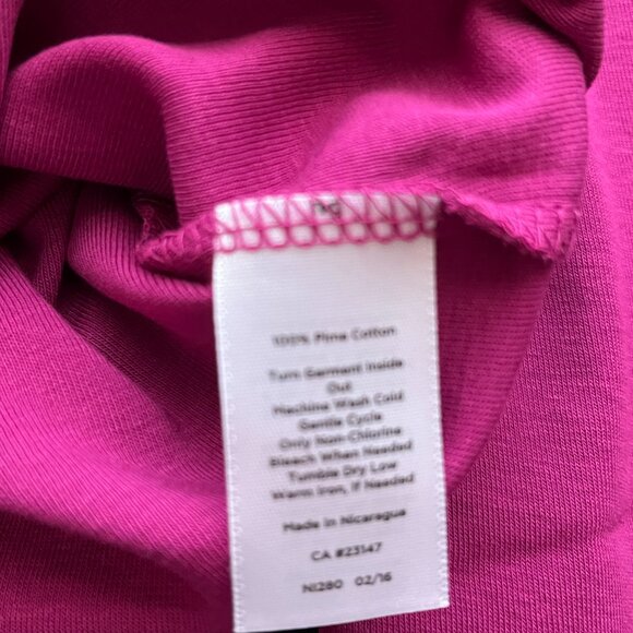 Talbots NWT Crewneck 100% Pima Cotton  Long Sleeve T-Shirt Size 1X - Picture 5 of 6